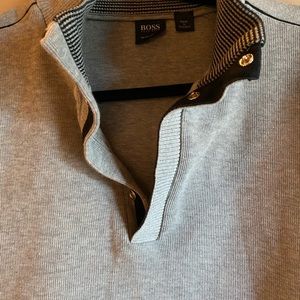 Men’s Grey Hugo Boss sweatshirt pullover xxl, 2x